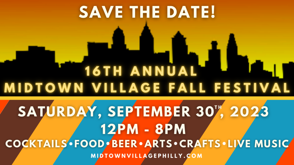Save the Date - Midtown Village Fall Festival - September 30, 2023